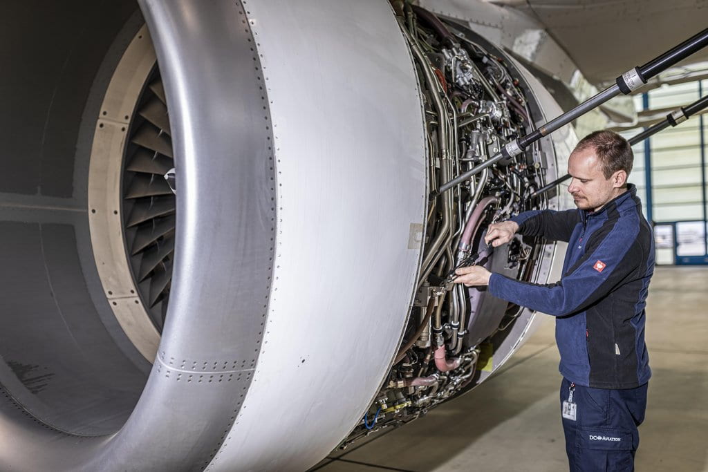 Aircraft Management Reparatur Turbine